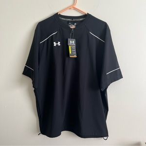 Men’s L Under Armour UA Baseball Loose Fit Short Sleeve NWT (with imperfection!)
